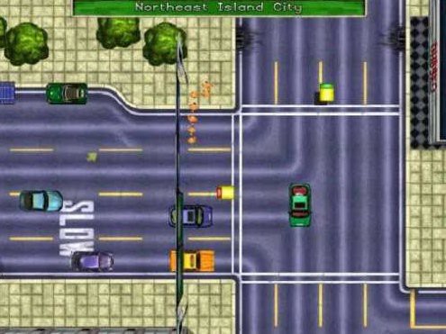 GTA 1 gameplay image (1997)